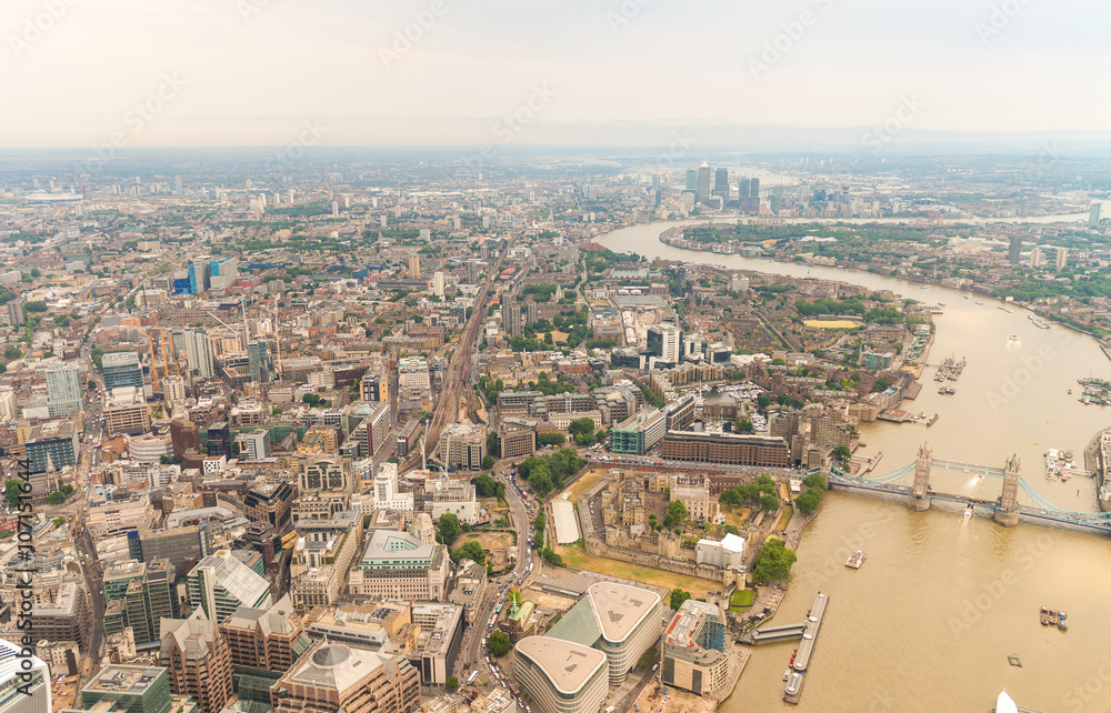 London bird's eye view