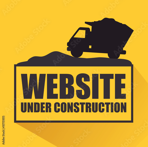 website under construction design 