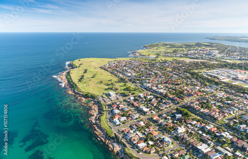 Maroubra Bay coastline around Sydney
