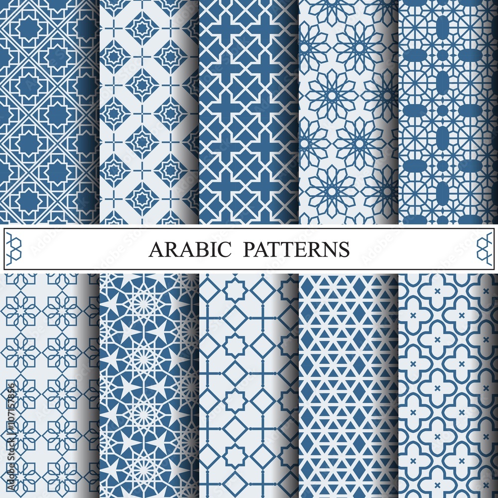 arabic vector pattern,pattern fills, web page background,surface