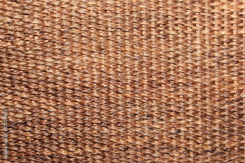 Armchair made from ratten woven pattern texture