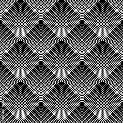 Seamless meshy pattern.