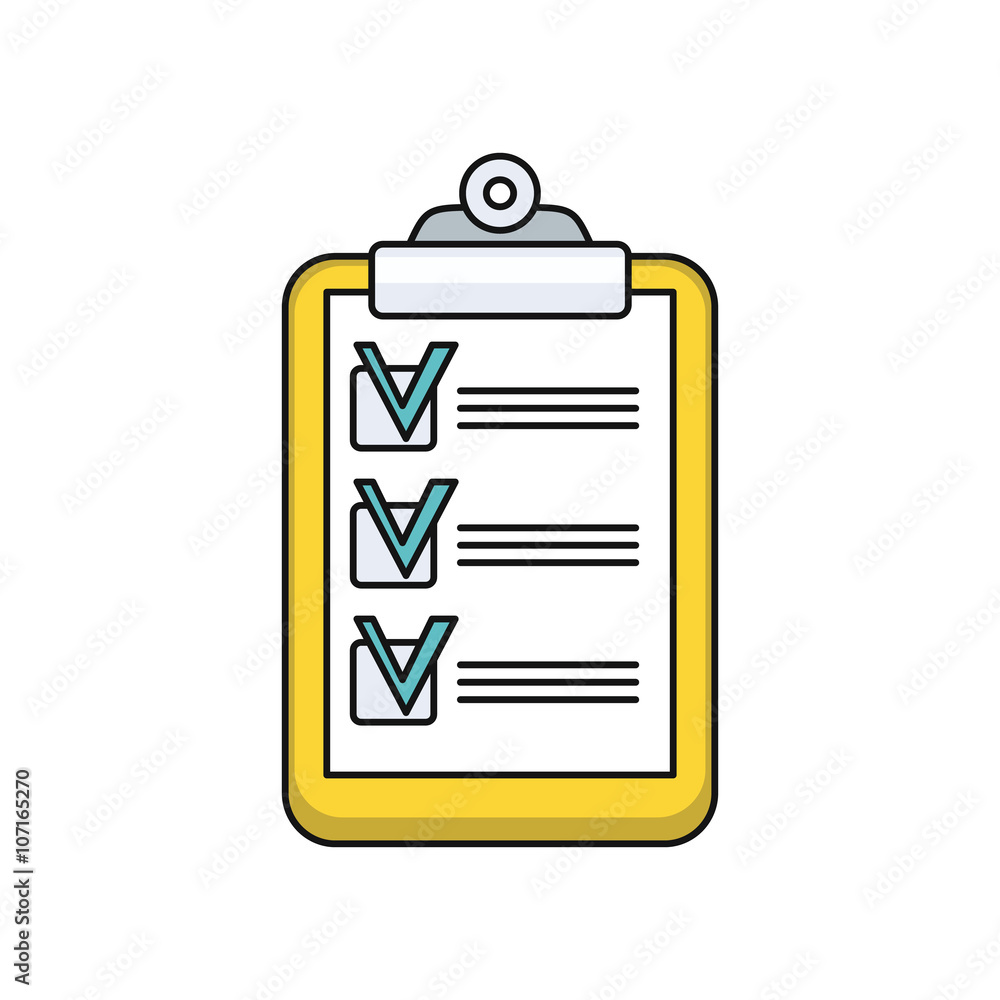 Tablet List Design Icon Flat Isolated Tablet List Design Icon Flat Isolated