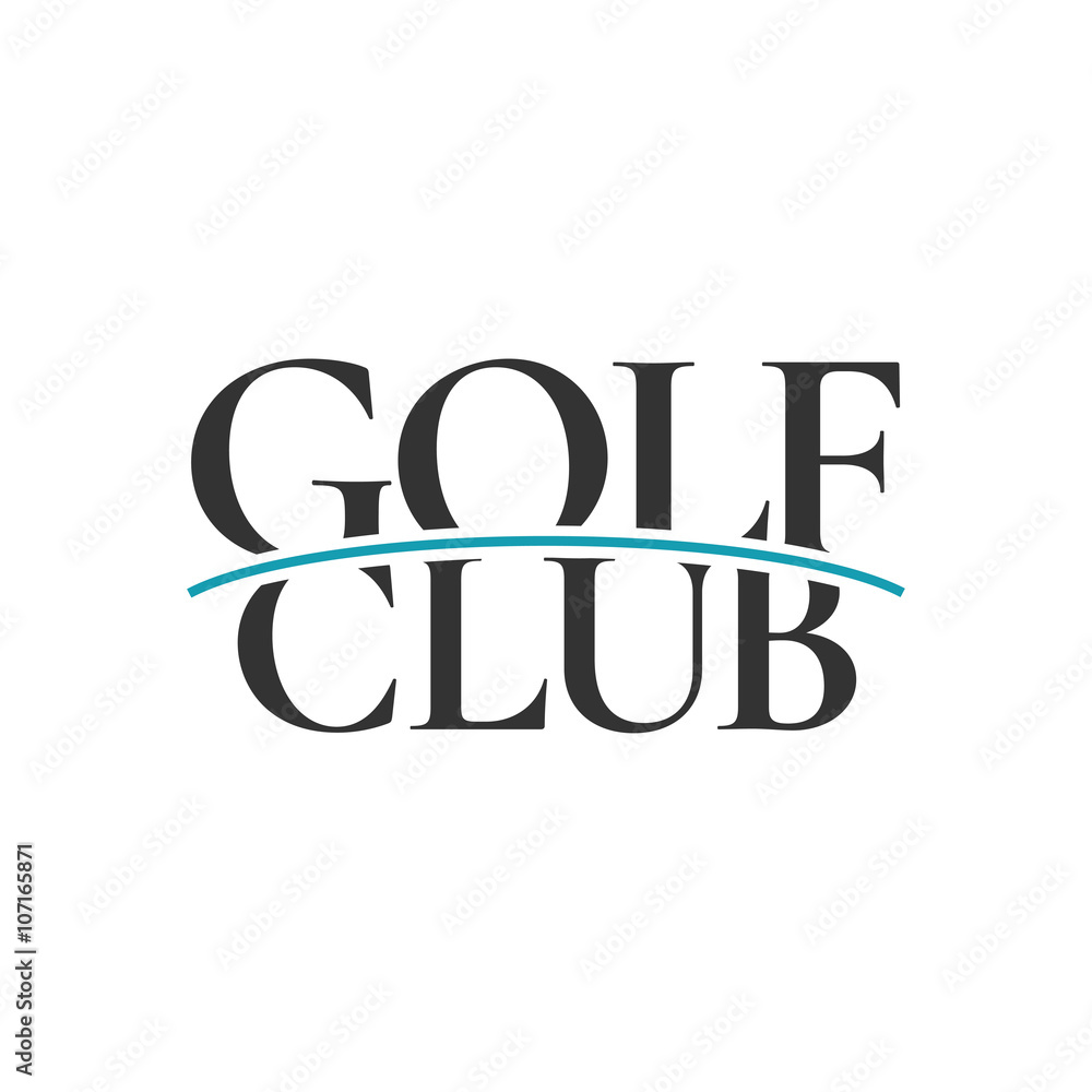 Golf logo vector template