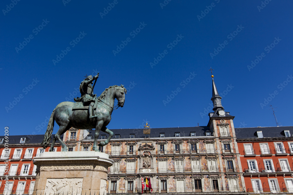 Fototapeta premium Plaza Mayor in Madrid
