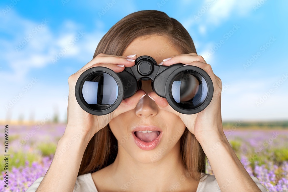 Binoculars. Binoculars.