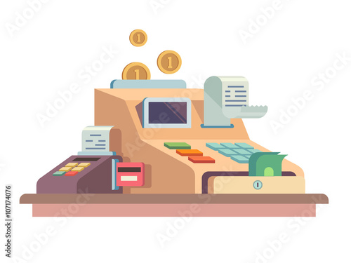 Cash register apparatus