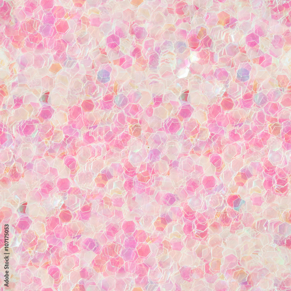 Pink glitter. Seamless square texture. Pink glitter. Seamless square texture.
