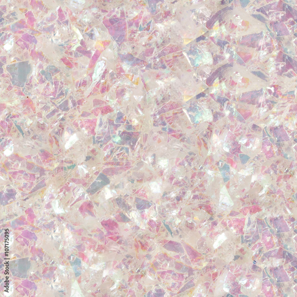 Abstract shiny pink glitter texture. Seamless square texture.