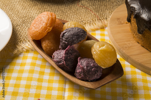 Typical Brazilian junina party sweets photo