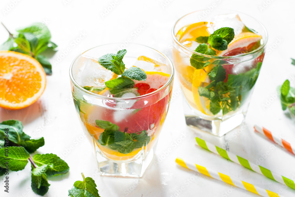 Ice citrus drink Ice citrus drink