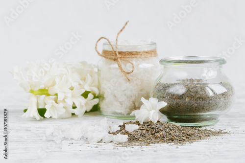 Natural ingredients for homemade facial and body mask  scrub 