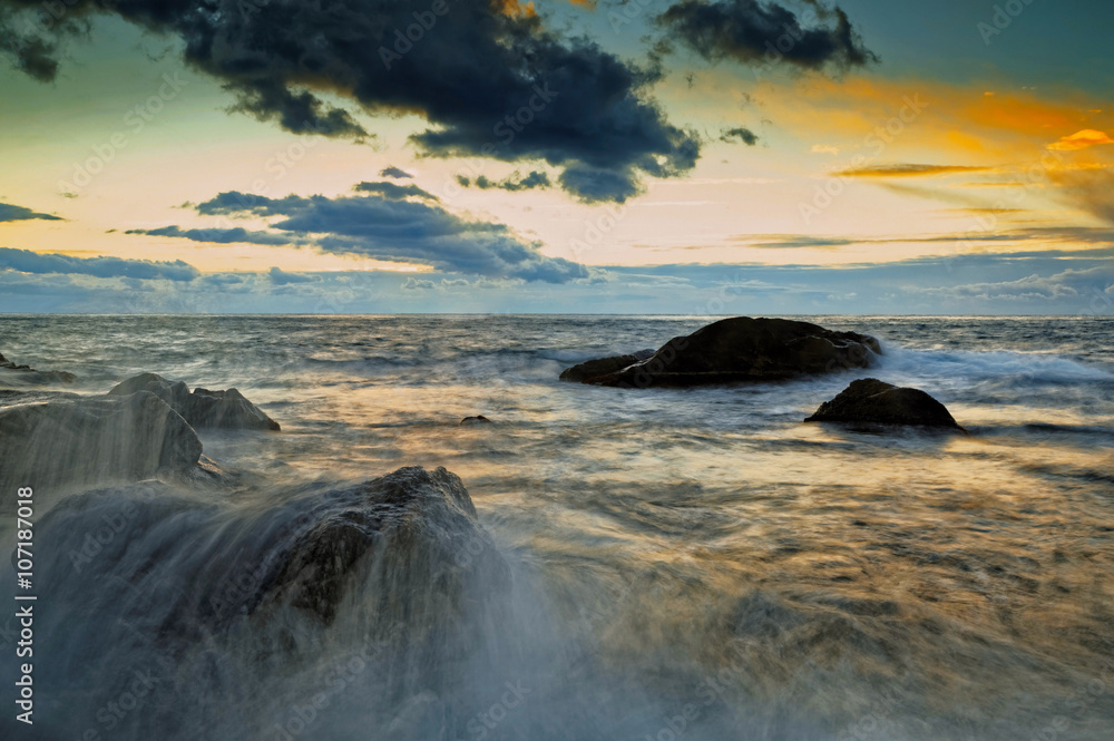 Obraz premium Sea coastline