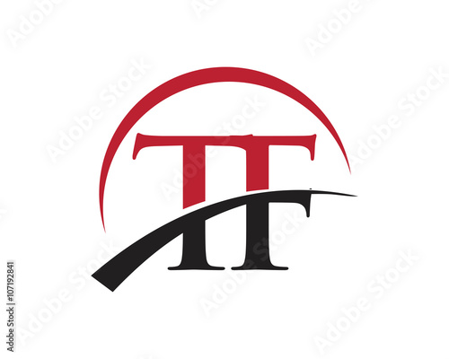 TF red letter logo swoosh