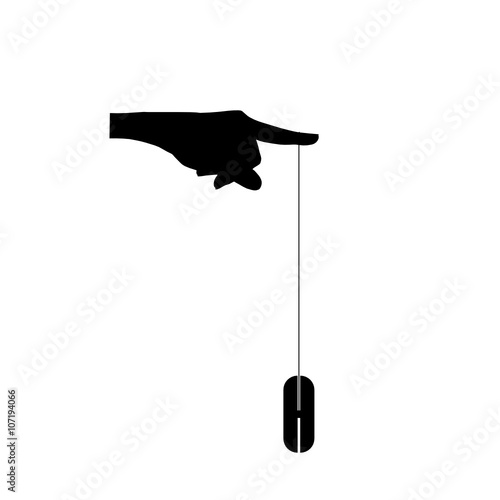  yoyo on finger illustration