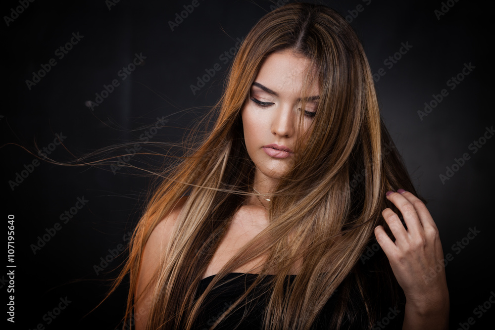 Obraz premium Sexy blond lady