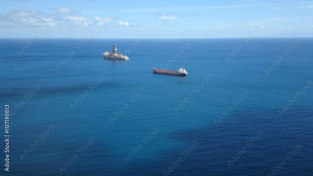 Cargo ships waiting outside of the port in Tenerife, Canary Islands
Cargo ships waiting outside of the port in Tenerife, Canary Islands