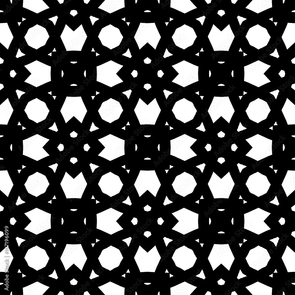 Abstract grunge seamless pattern. Geometric ornament. Vector design. Abstract grunge seamless pattern. Geometric ornament. Vector design.