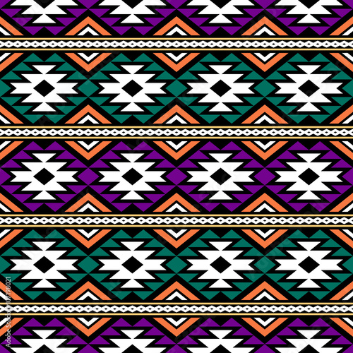 Seamless Aztec pattern