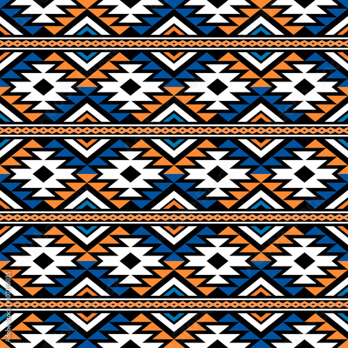 Seamless Aztec pattern