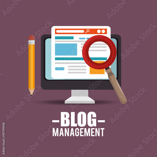 blog management  design 