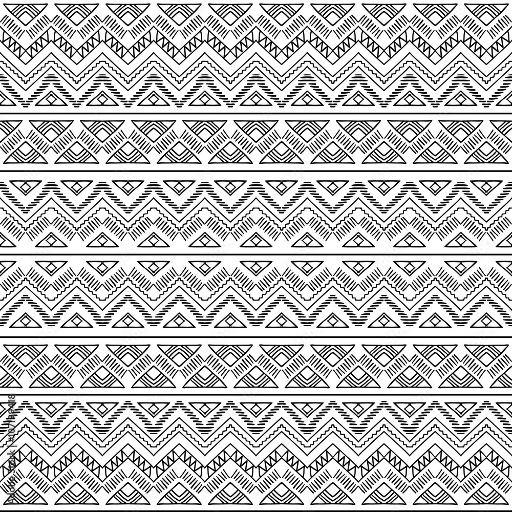Seamless aztec pattern Seamless aztec pattern