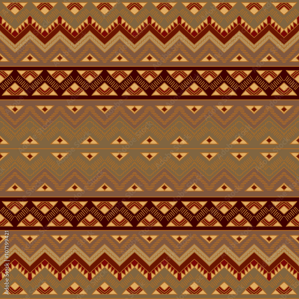 Seamless aztec pattern Seamless aztec pattern