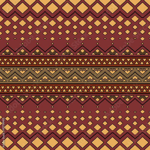 Seamless aztec pattern