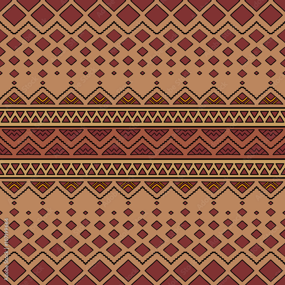 Seamless aztec pattern Seamless aztec pattern