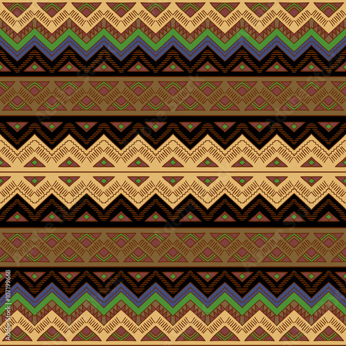 Seamless aztec pattern
