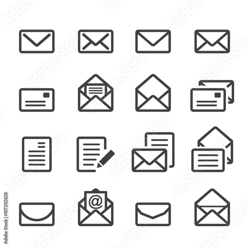 mail line icon
