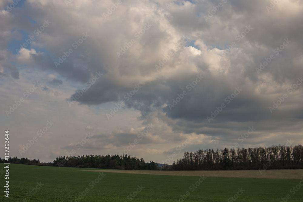 Landschaft im Frühjahr