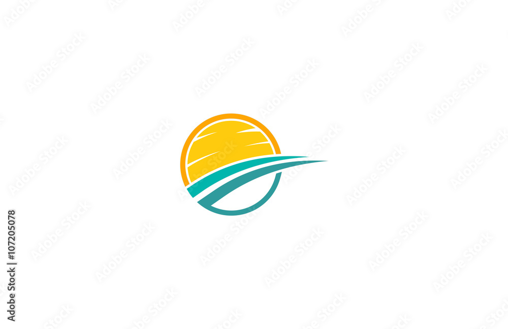 sun icon business finance logo sun icon business finance logo