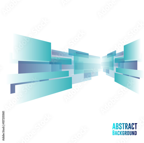 Straight colorful lines abstract vector background