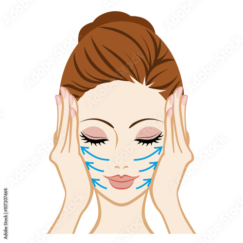 Lift up - Facial Skin Care リフトアップ　スキンケア　女性　顔アップ