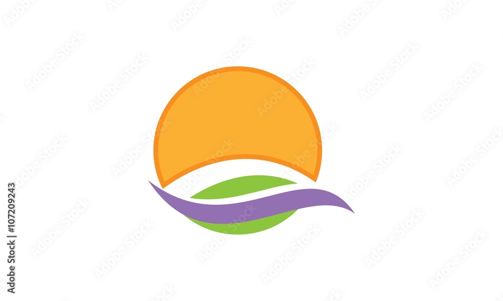 abstract circle company logo abstract circle company logo