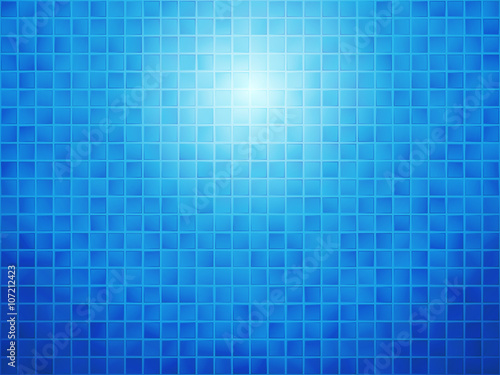 blue checkered tiled background