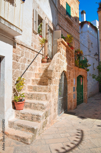 Alleyway. Polignano a mare. Puglia. Italy