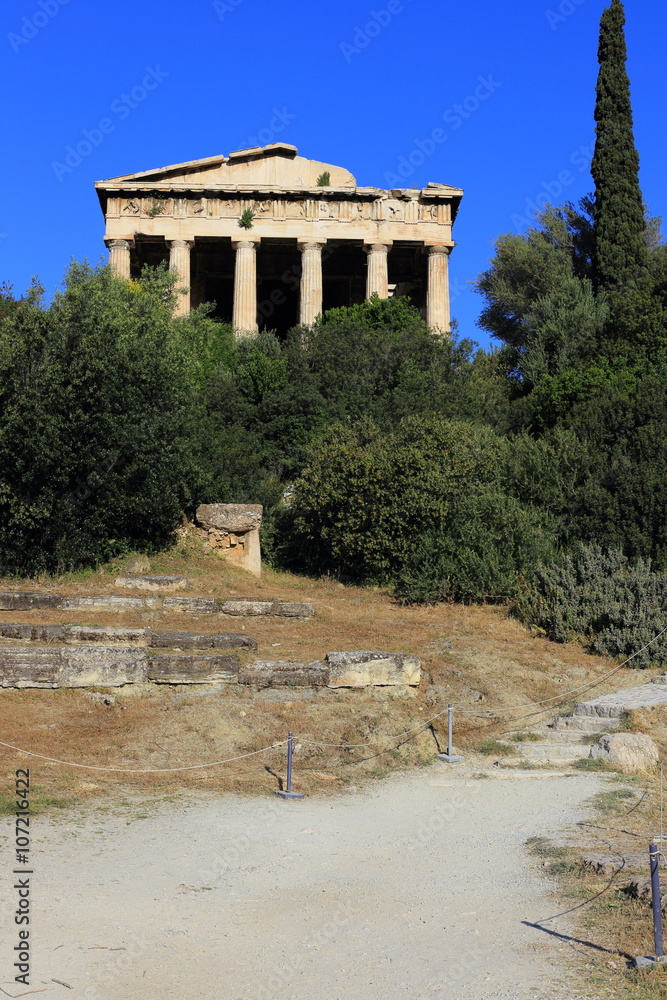Ancient Agora in Athens, Greece 
