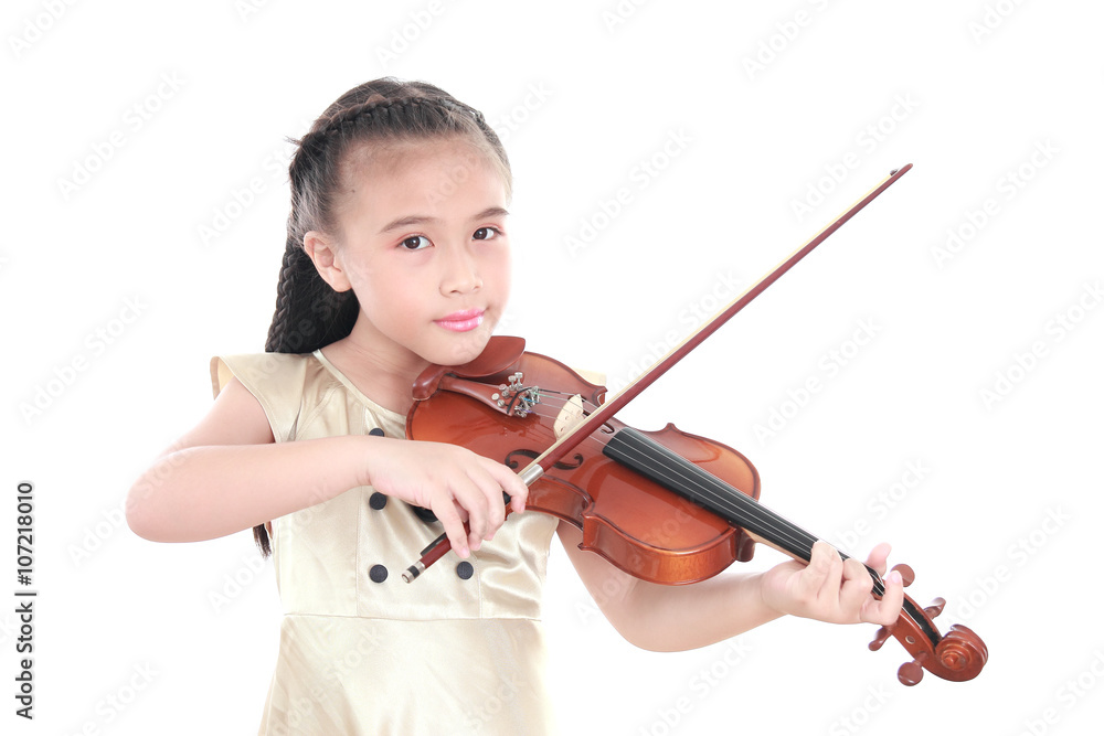 beautiful girl playing violin isolated on white background beautiful girl playing violin isolated on white background