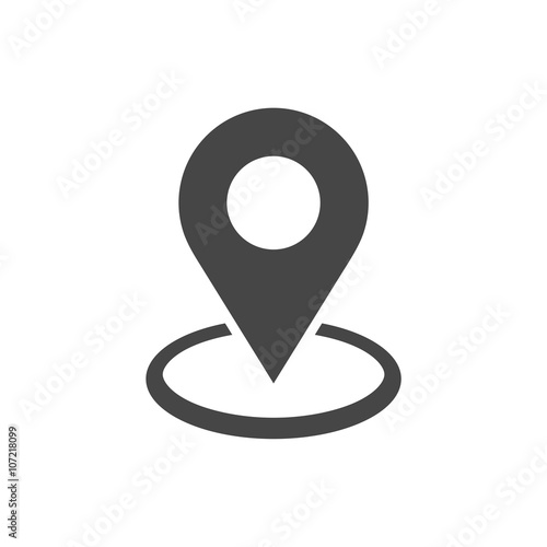 Map pin place marker icon
