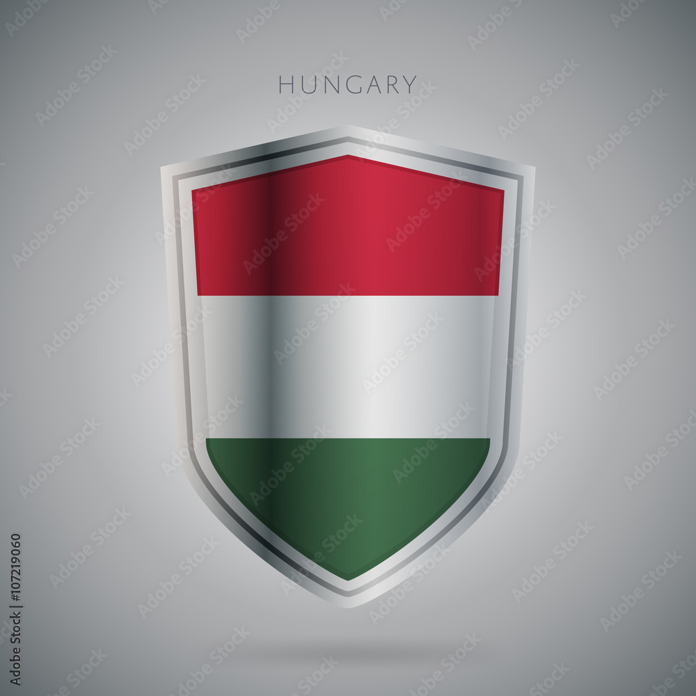 Flags europe vector icon. Hungary flag, isolated. Modern design. National country flag. Country of member the European Union. Flags europe vector icon. Hungary flag, isolated. Modern design. National country flag. Country of member the European Union.