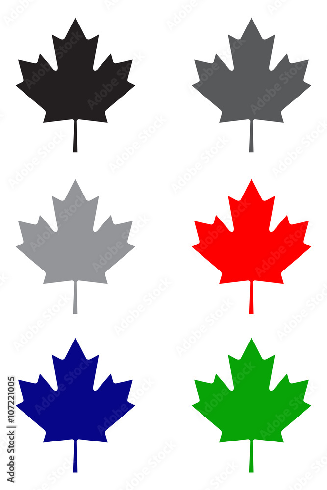 Maple leaf icon Maple leaf icon