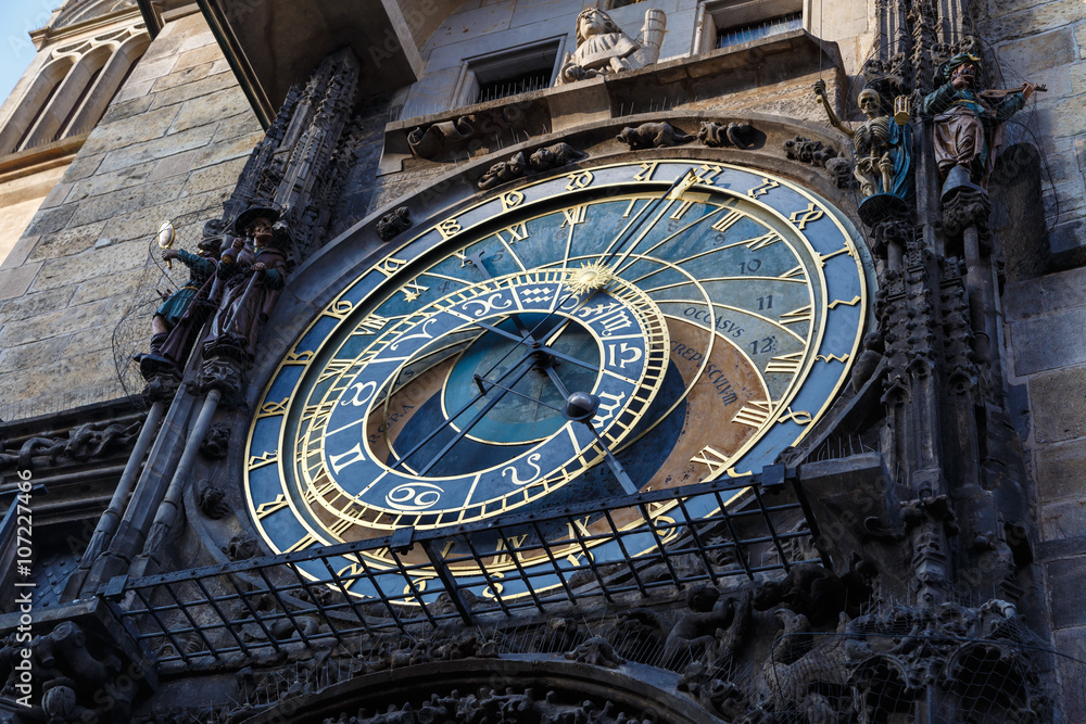 Obraz premium Astonomical Clock View