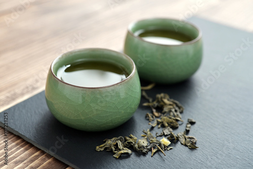 Green tea in tea