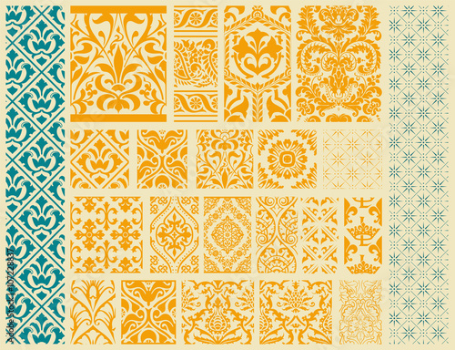 20 Seamless Patterns Background Collection - for design and scrapbook - in vector