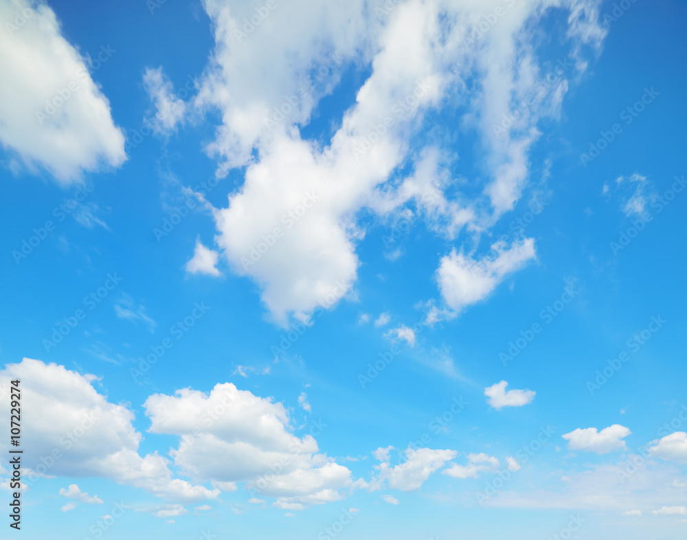 Obraz premium white soft clouds