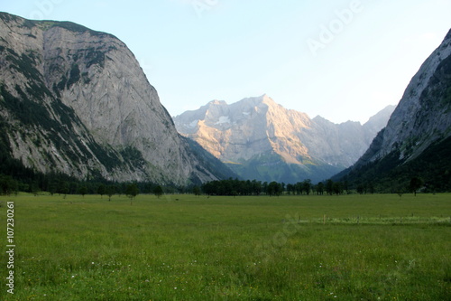 Sonnenaufgang im Karwendel