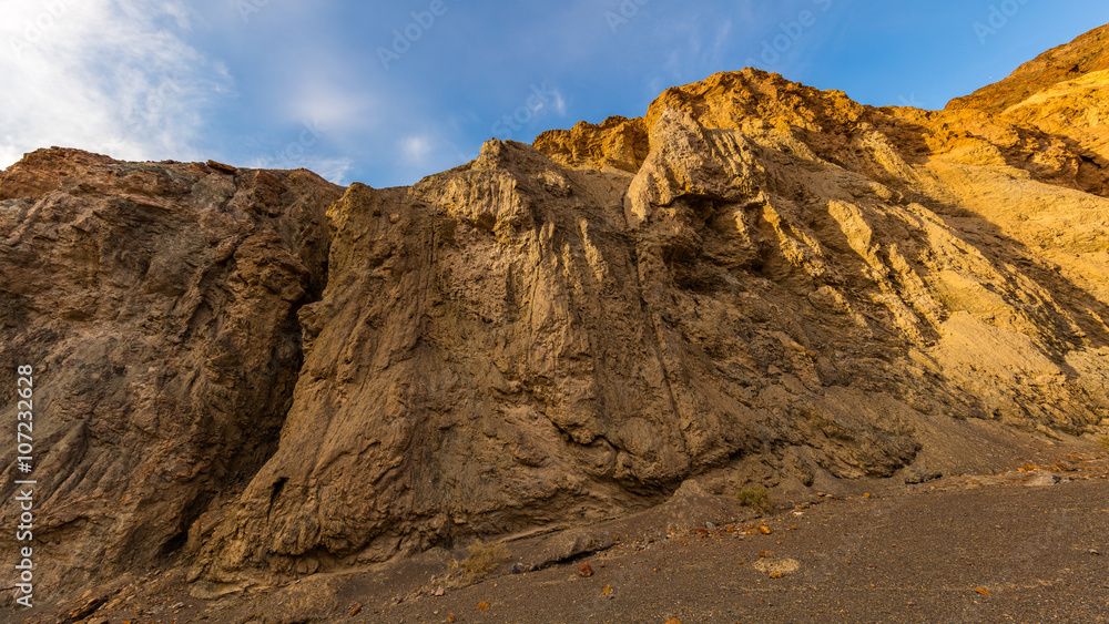 Landscape of Mosaic Canyon, Death Valley National Park, California