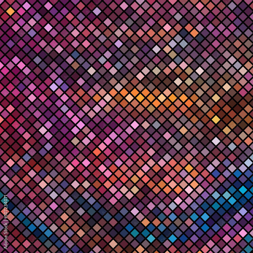 Bright colorful mosaic background Bright colorful mosaic background